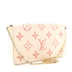 LV Felicie Pochette Bicolor Monogram Empreinte Giant Bag