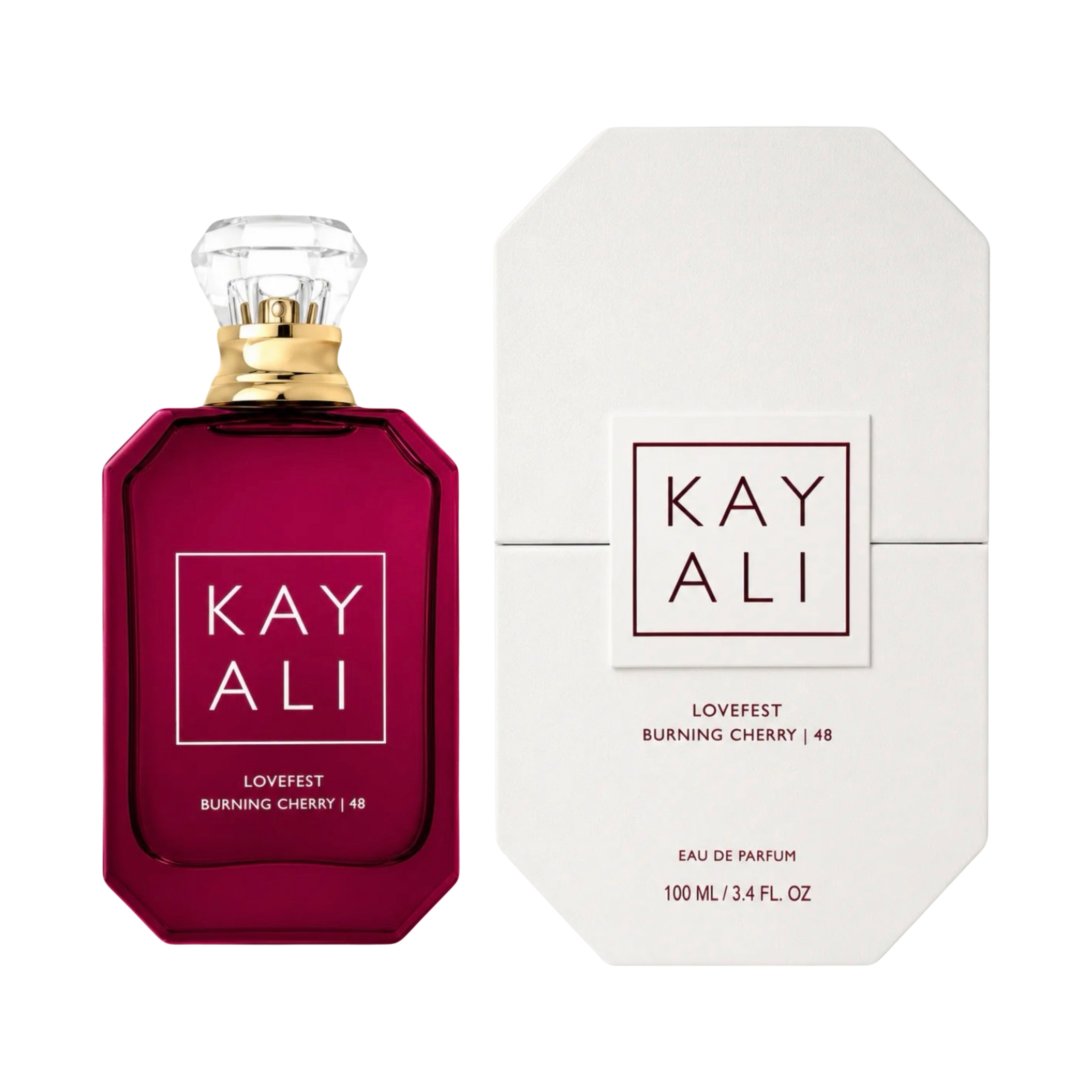 Kayali Lovefest Burning Cherry 48 Women’s EDP Spray 3.4oz/100ml
