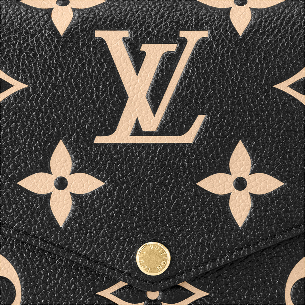 LV Empreinte Pochette Felicie Chain Wallet Black