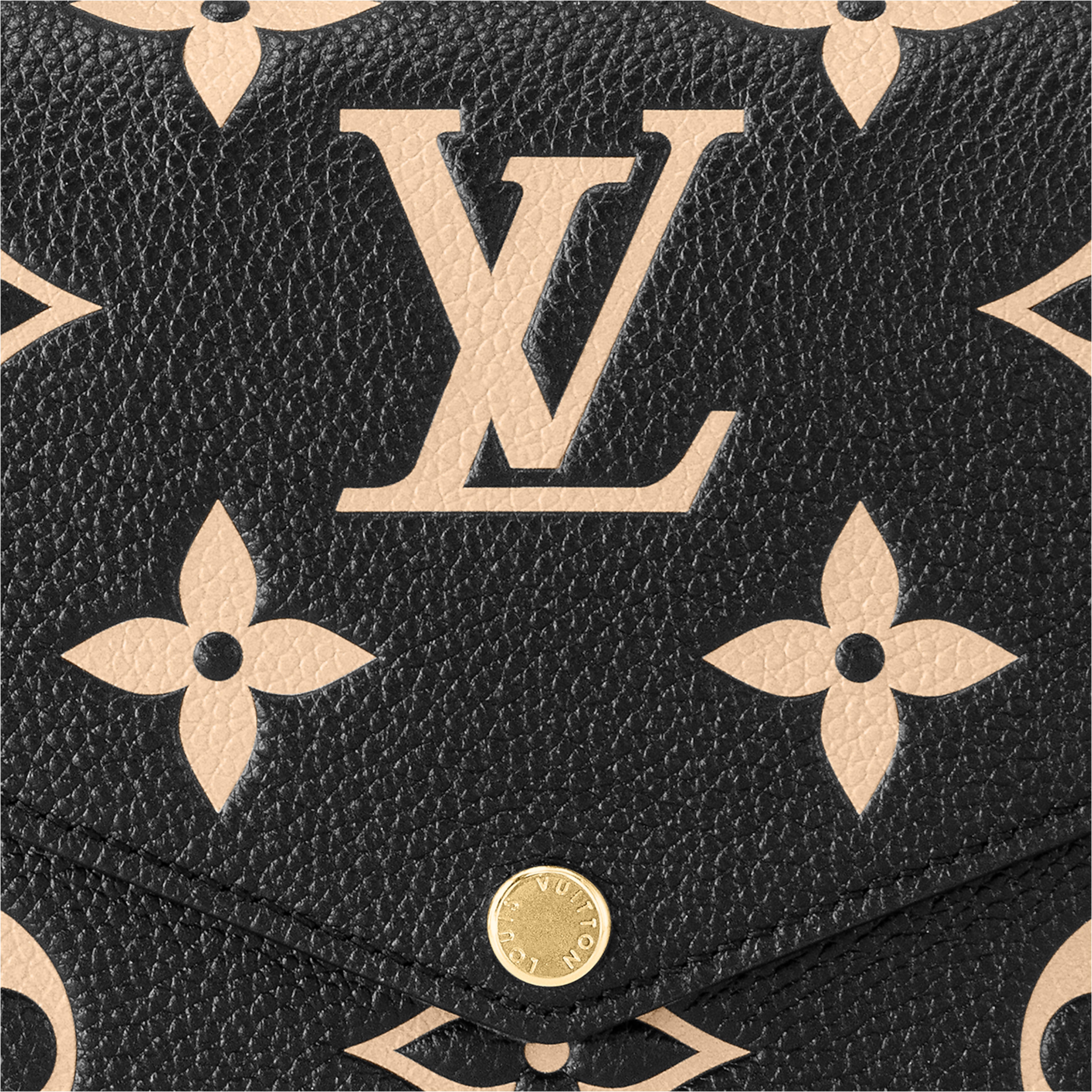 LV Empreinte Pochette Felicie Chain Wallet Black