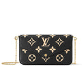 LV Empreinte Pochette Felicie Chain Wallet Black