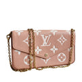 LV Empreinte Monogram Felicie Pochette Pink