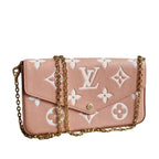LV Empreinte Monogram Felicie Pochette Pink