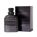 Valentino Uomo Born In Roma Rockstud Noir EDT Spray For Men 3.4oz/100ml