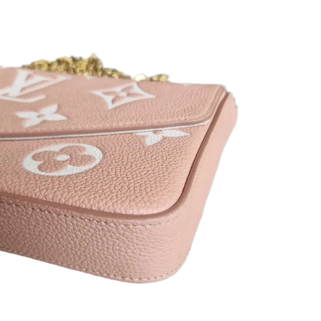 LV Empreinte Monogram Felicie Pochette Pink