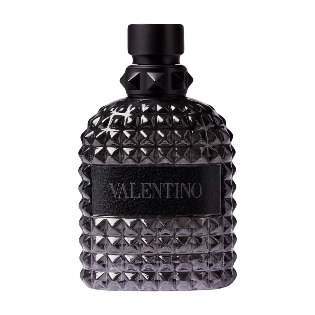 Valentino Uomo Born In Roma Rockstud Noir EDT Spray For Men 3.4oz/100ml