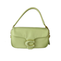 Coach Light Green Pillow Tabby Shoulder Leather Bag