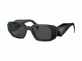 Symbole PR 17WS – Glossy Black Acetate with Geometric Sculpted Logo