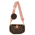 LV Monogram Multi Pochette Accessories Rose Clair