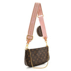 LV Monogram Multi Pochette Accessories Rose Clair