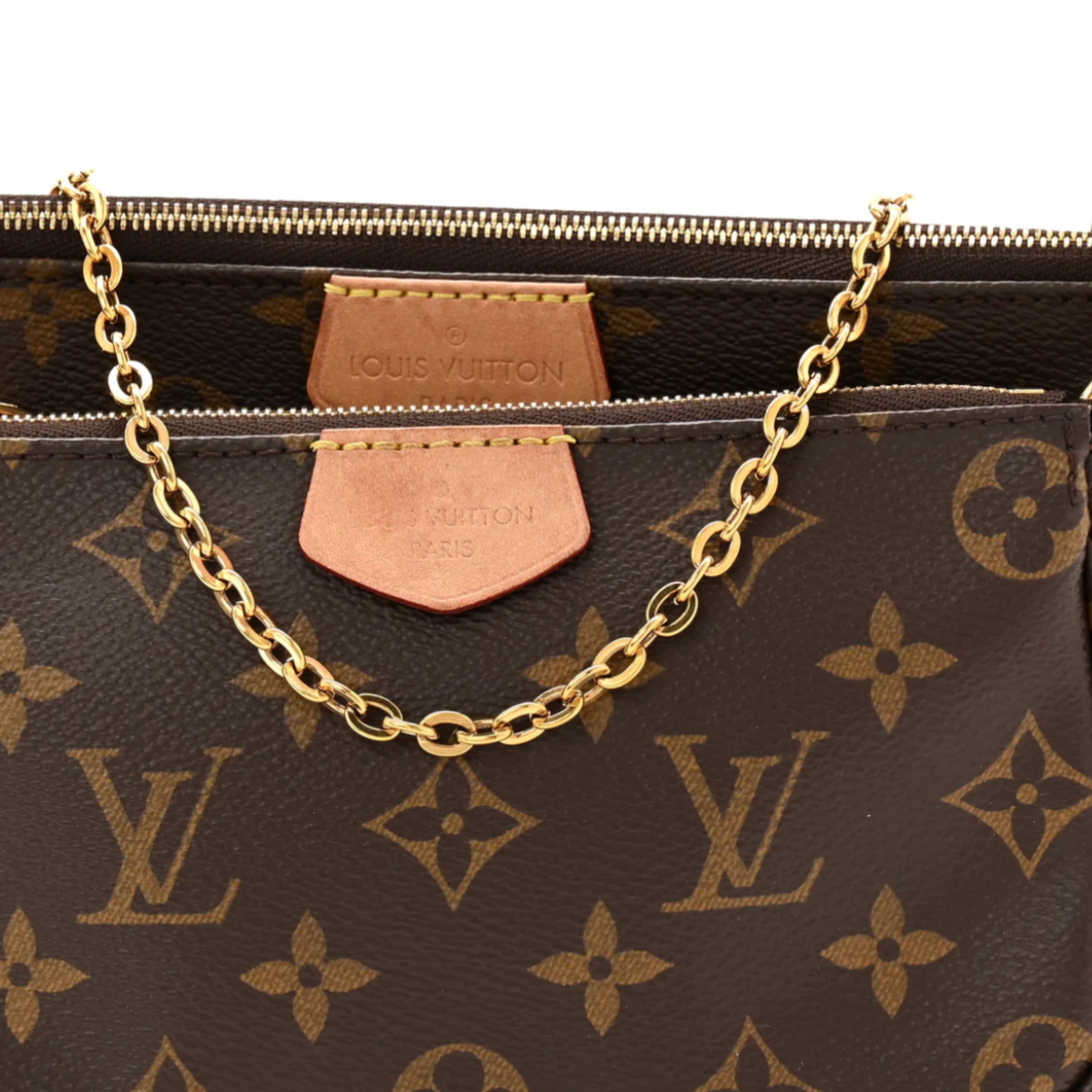 LV Monogram Multi Pochette Accessories Beige