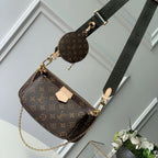 LV Monogram Multi Pochette Accessories Dark Green