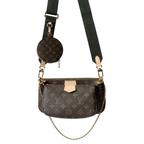 LV Monogram Multi Pochette Accessories Dark Green