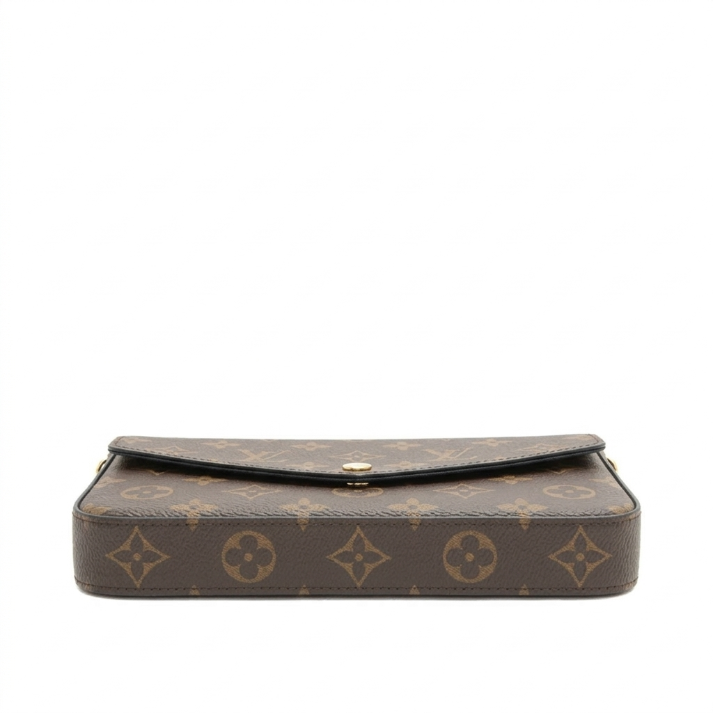 LV Monogram World Tour Pochette Felicie Black