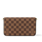 LV Monogram World Tour Pochette Felicie Red