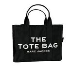 Marc Jacobs The Jacquard Traveler Black Tote Bag