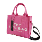 Marc Jacobs The Jacquard Traveler Pink Tote Bag