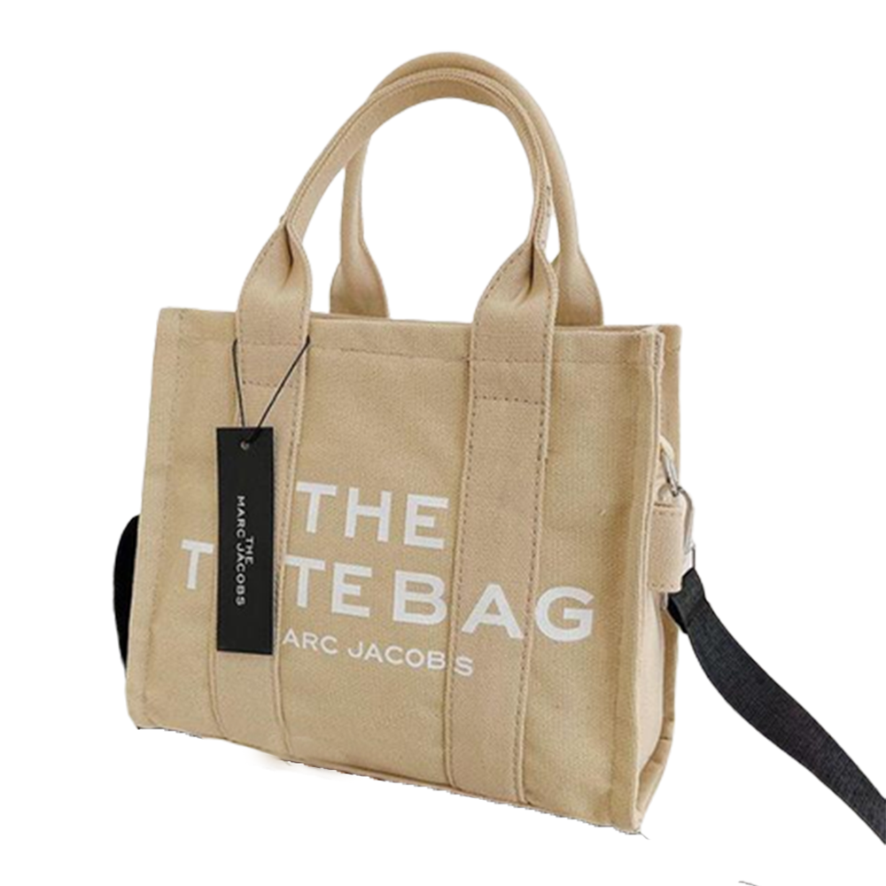 Marc Jacobs The Jacquard Printed Traveler Light Brown Tote Bag