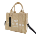 Marc Jacobs The Jacquard Printed Traveler Light Brown Tote Bag