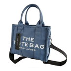 Marc Jacobs The Jacquard Printed Traveler Dark Blue Tote Bag