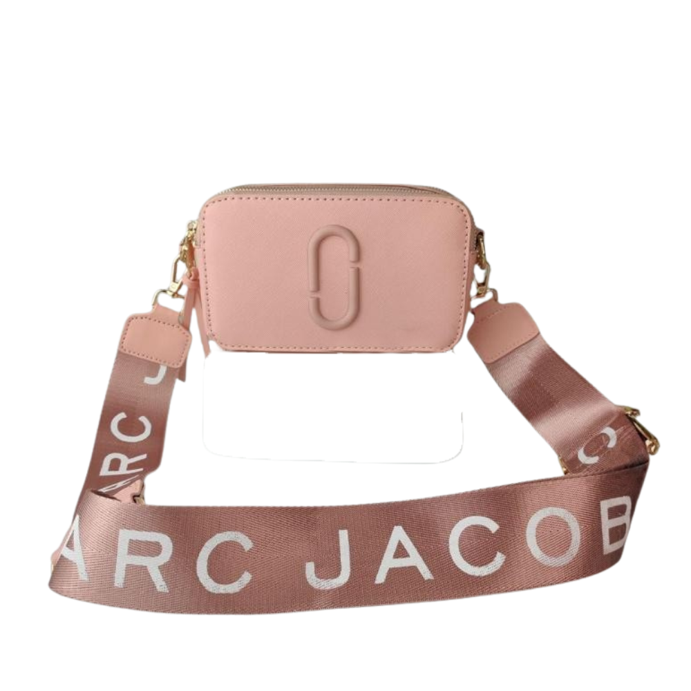 Marc Jacobs The Snapshot DTM Rose Pink Crossbody Camera Bag