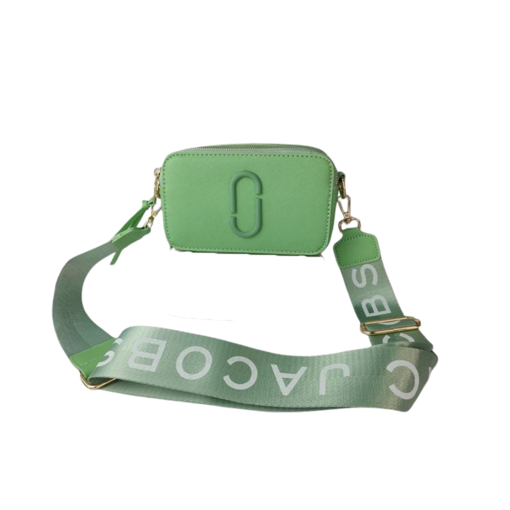 Marc Jacobs The Snapshot DTM Light Green Crossbody Camera Bag