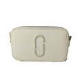 Marc Jacobs The Snapshot DTM Beige Crossbody Camera Saffiano Leather Bag