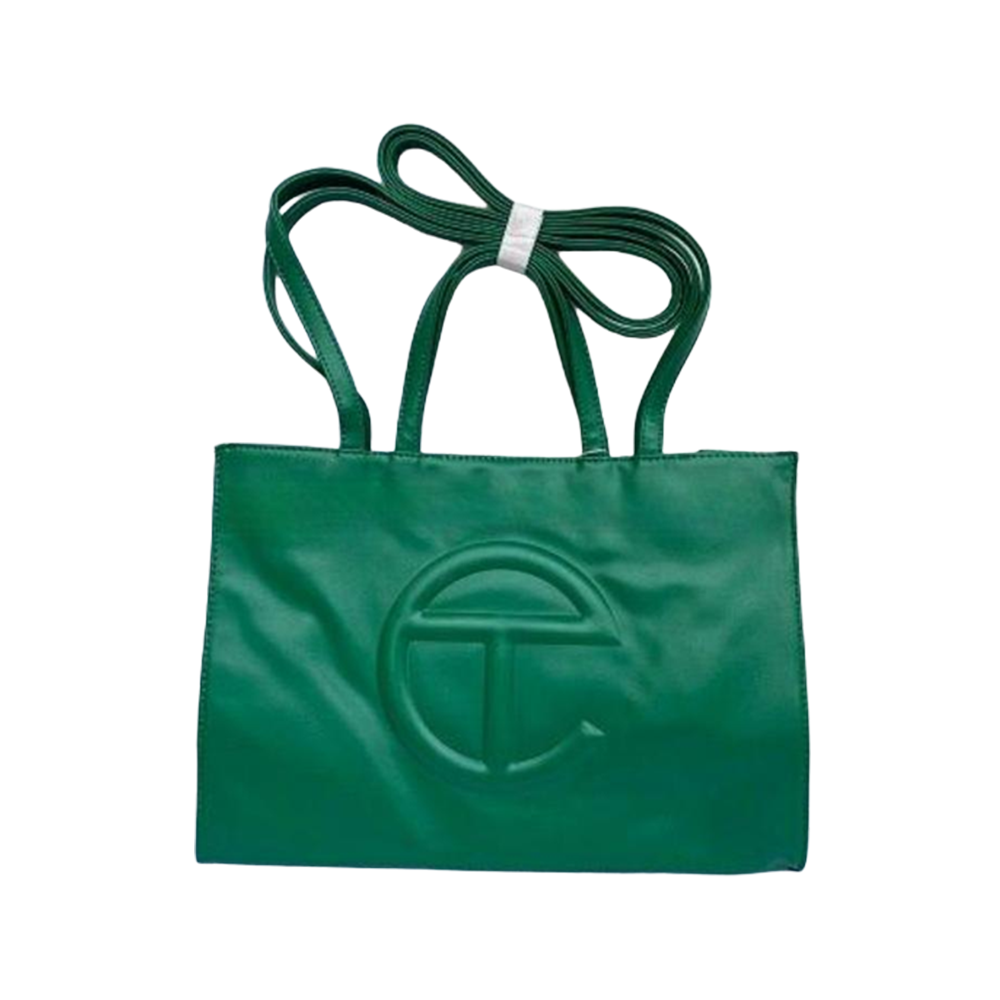 GreenScreen Telfar Embossed Same Color Logo Crossbody Bag