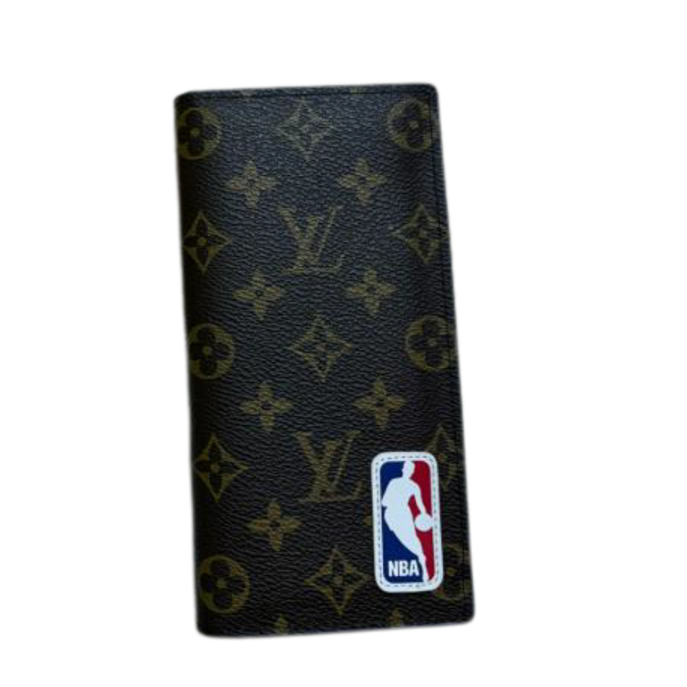 Louis Vuitton Brazza LV x NBA Pocket Organizer Limited Edition NBA Patch Wallet