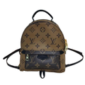 LV Reverse Monogram canvas Palm Springs Mini Backpack
